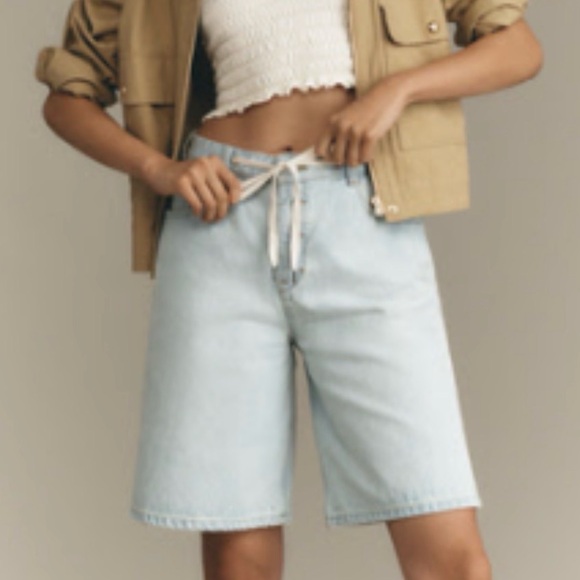 Pilcro Pants - Anthropologie Pilcro Classic Bermuda Denim Shorts